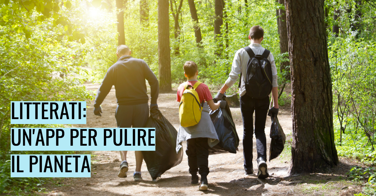 Litterati: un’app per pulire il pianeta